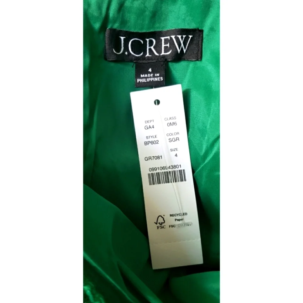 64. J.Crew Mini sheath dress in sequin tweed